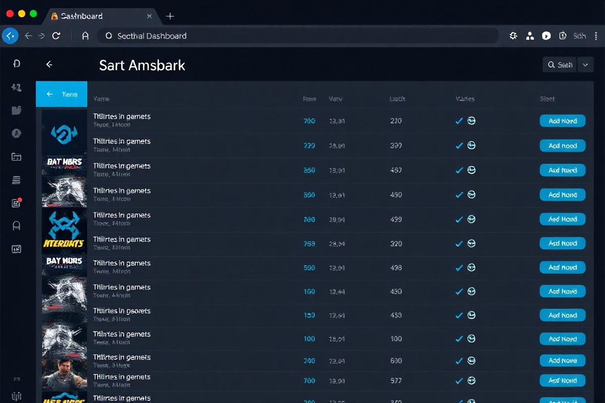 ModVault dashboard interface displaying real-time sync status, mod dependency graphs, and server latency metrics across global regions